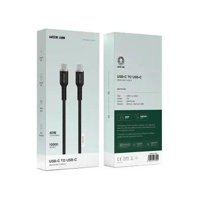 Câble en silicone USB-C vers USB-C 60W