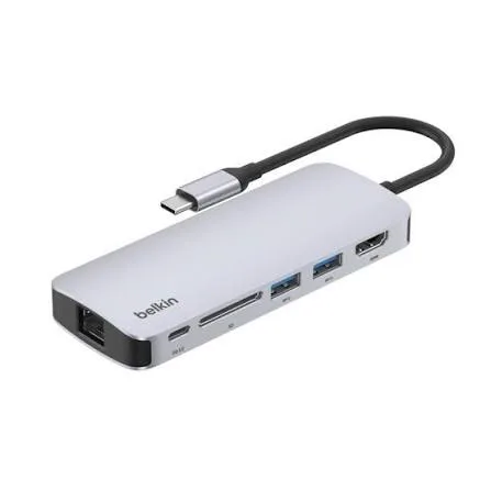 Adaptateur USB-C multiport 6-en-1